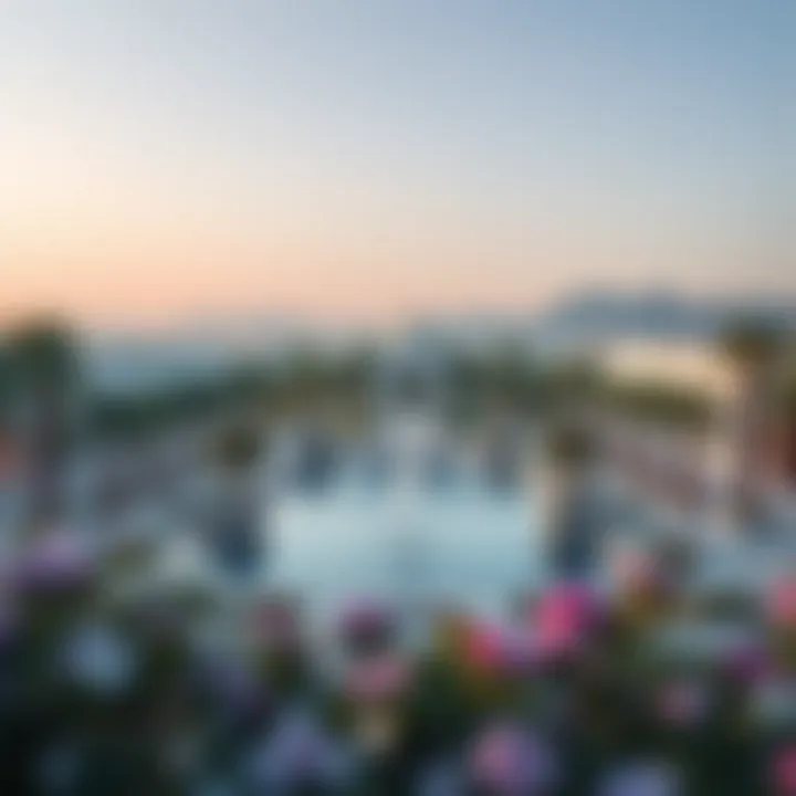 Scenic Landscape of Radiant Square Scenic landscape surrounding Radiant Square
