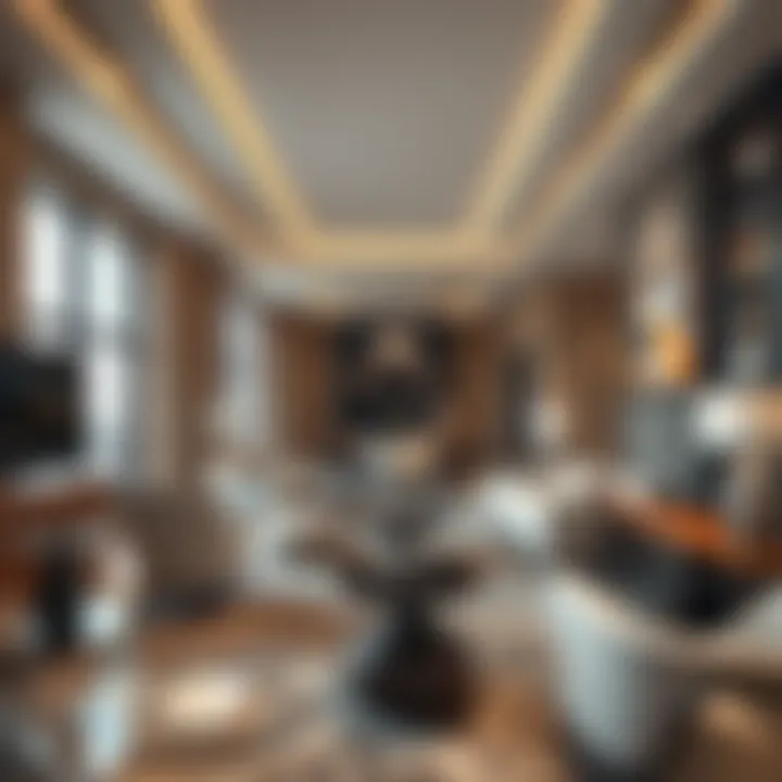 Sophisticated Interiors at Rahaal 2 Luxurious interior design of a Rahaal 2 apartment