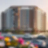 Architectural Marvel of Sadaf 1 Stunning exterior view of Sadaf 1 showcasing modern architecture