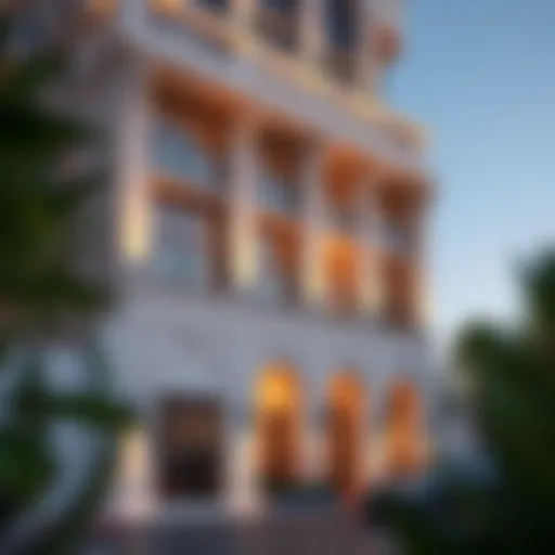 Luxurious exterior view of Savoy Suites Hotel Apartment