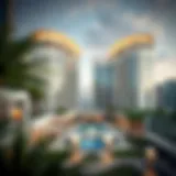 Stunning architectural view of Sherina Plaza 2 showcasing modern luxury