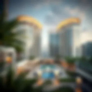 Stunning architectural view of Sherina Plaza 2 showcasing modern luxury