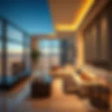 Elegant luxury apartment showcasing modern design