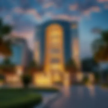 Shoba Realty headquarters reflecting architectural excellence