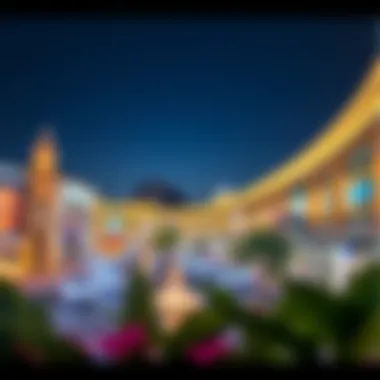 Scenic Surroundings of Shrooq Mall Panoramic view of the surrounding environment of Shrooq Mall