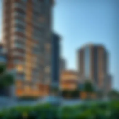 Architectural Brilliance of Sobha Creek Vistas Tower A Stunning view of the exterior architecture of Sobha Creek Vistas Tower A