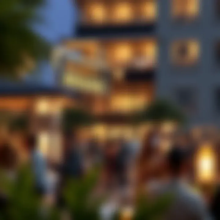 Vibrant social scene and cultural events near Society House