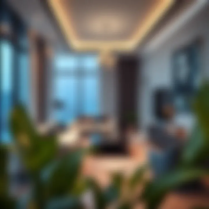 Elegant Living Space in AG Tower Sophisticated living space within AG Tower designed for comfort