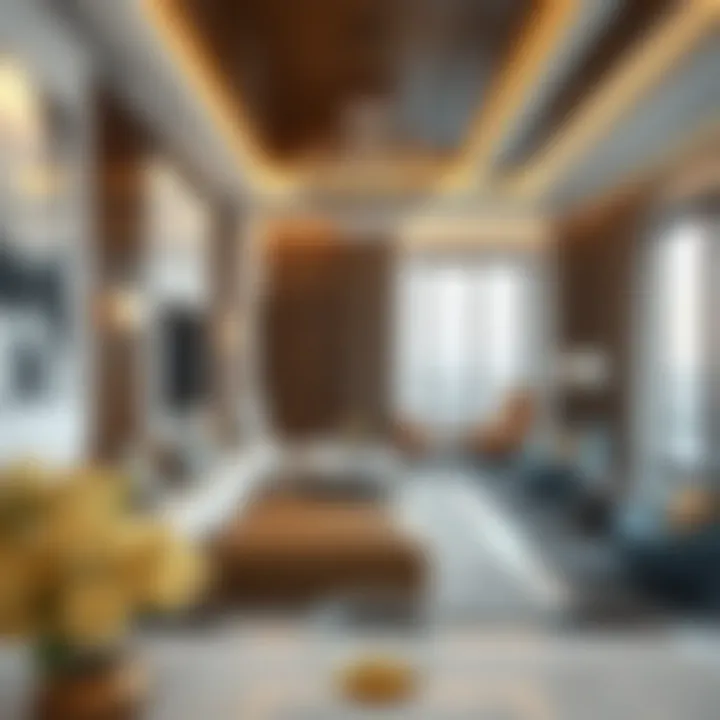 Elegant Interior Design at The Cove Emaar Luxurious interior design of a residence