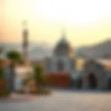 Cultural landmarks reflecting Al Nahda's heritage