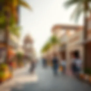 Economic Vibrancy of Al Nahda Economic activities highlighting Al Nahda's vibrancy