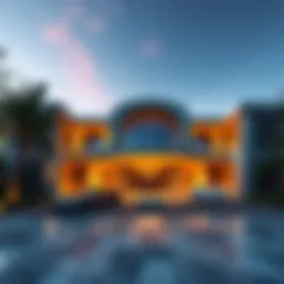 Luxurious Bugatti-inspired architectural marvel