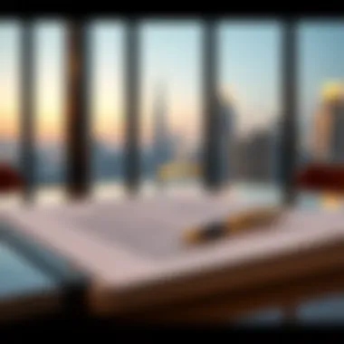 Legal documents related to Dubai rental agreements