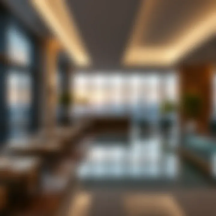 Luxurious amenities offered in The V Building