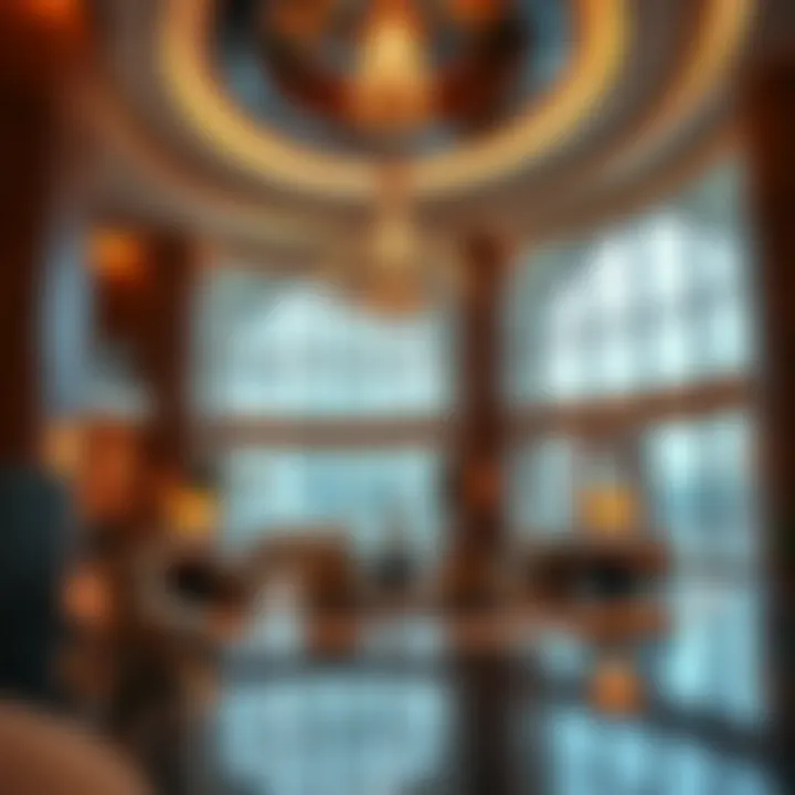 Elegance in the Lobby Luxurious lobby area of Two Season Hotel.