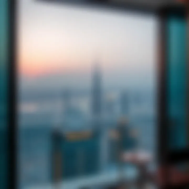 Breathtaking City Views Stunning view from a guest room balcony.