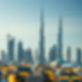 Stunning skyline view of Dubai's luxury apartments