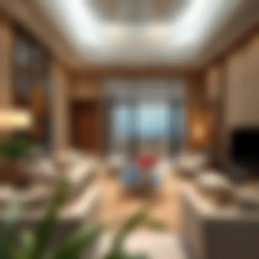 Luxurious suite at Vida Dubai Mall showcasing elegant design and furnishings