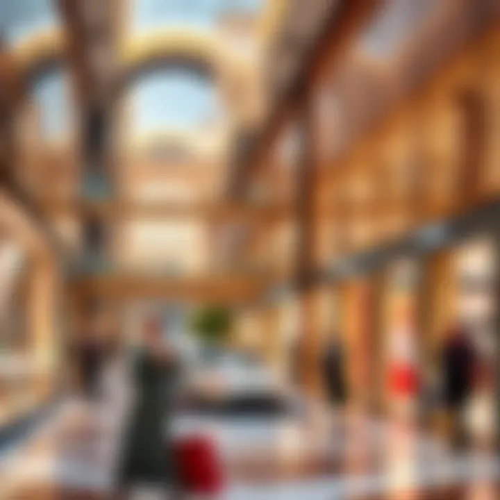 Luxurious shopping experience inside Vida Mall