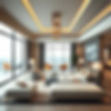 Luxurious Living Room at Vida Residences Luxurious living room interior of a residence