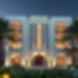 Luxurious exterior view of Vida Residences