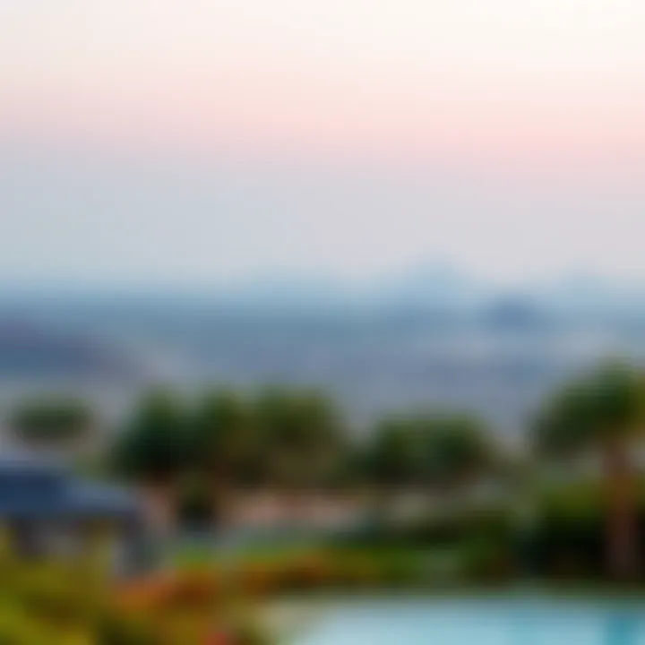 Serene surrounding environment of Emirates Hills