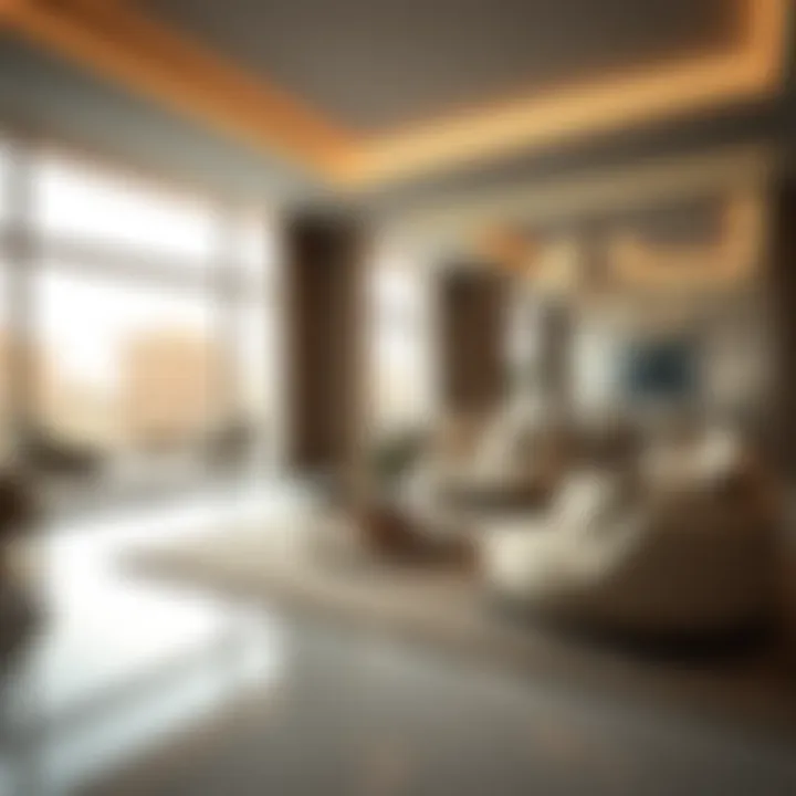 Luxurious living spaces at Waters Edge