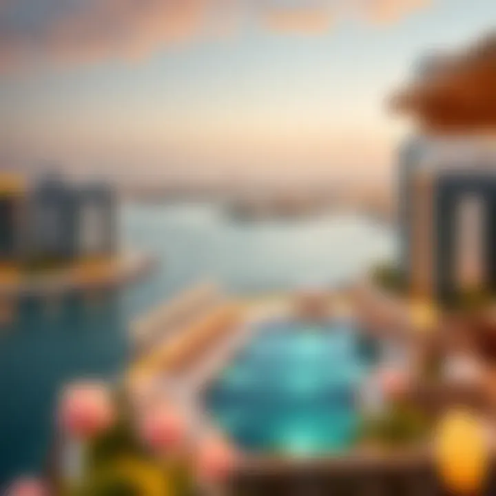 Stunning waterfront view at Waters Edge